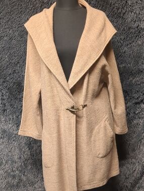 Fenn Wright Manson Camel Bouclé Jacket with Black Trim